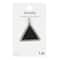 Black Metal Triangle Pendant by Bead Landing™